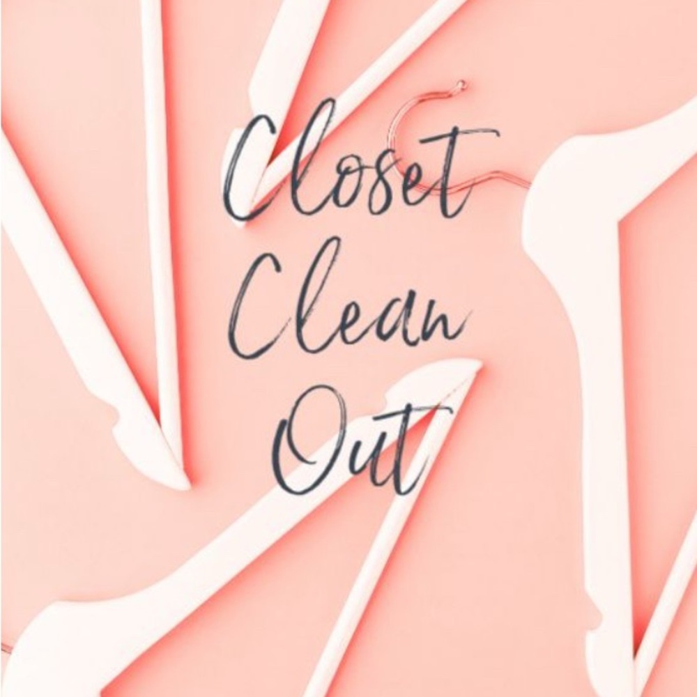 Closet Clean Out Sale!!!!